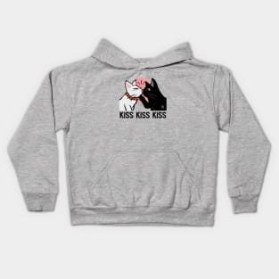 Kiss kiss kiss Kids Hoodie